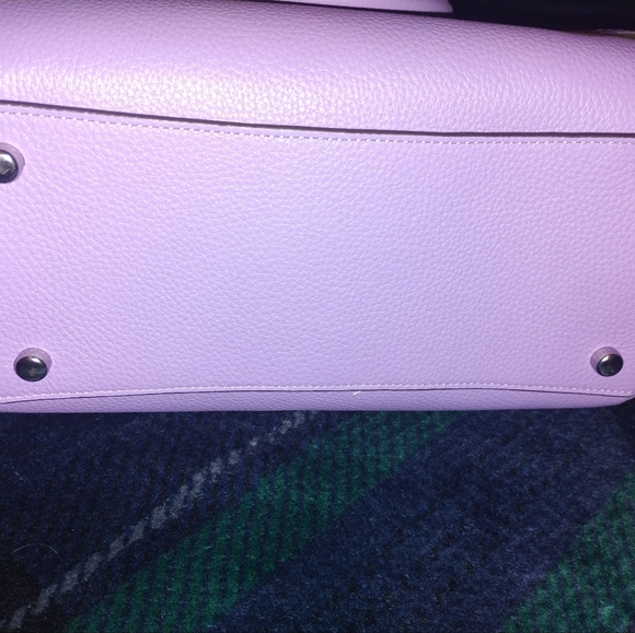 Coach Lavender Floral Rowan Satchel - Picture 5 of 12